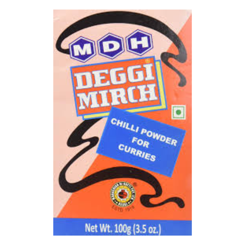 MDH Deggi Mirch 100g - Mild Vibrant Red