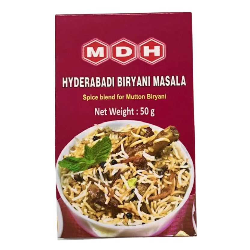 MDH Hyderabadi Biryani 50g - Royal Rice Aroma