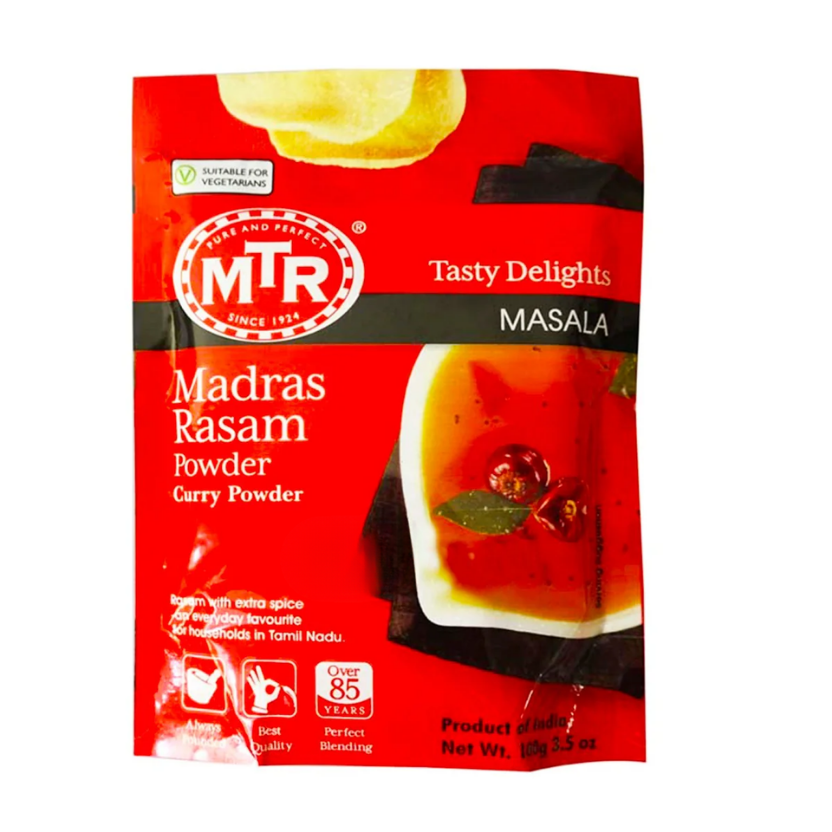 MTR Madras Rasam Powder 100g – Spicy & Tangy Flavor
