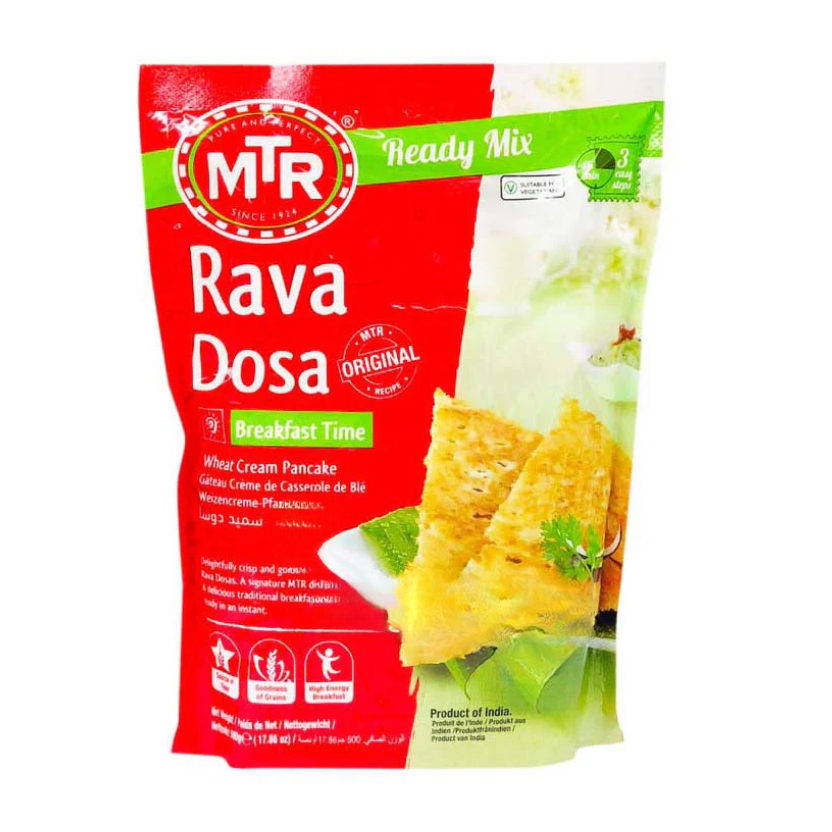 MTR Ready Mix Rava Dosa 500g - Quick & Crispy
