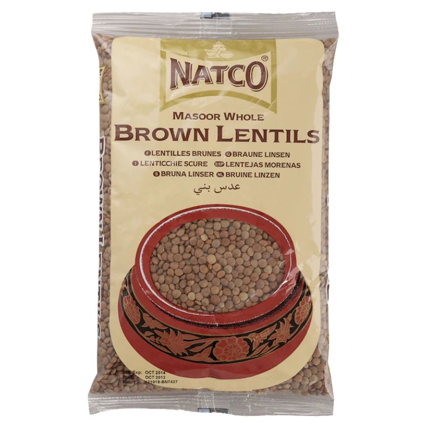 Natco Brown Lentils 2kg