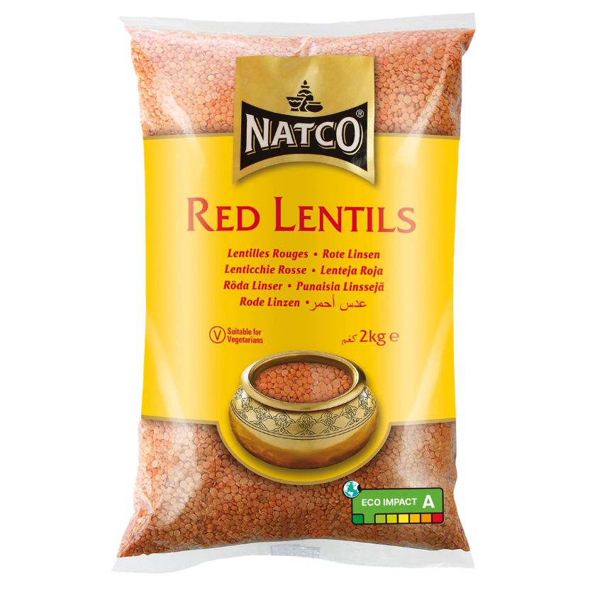 Natco Red Lentils 2kg