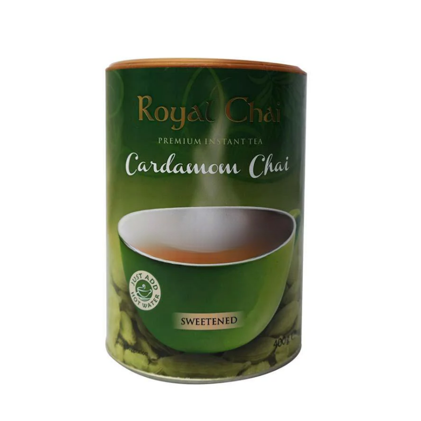 Royal Chai Cardamom Tea 400g (Sweetened)