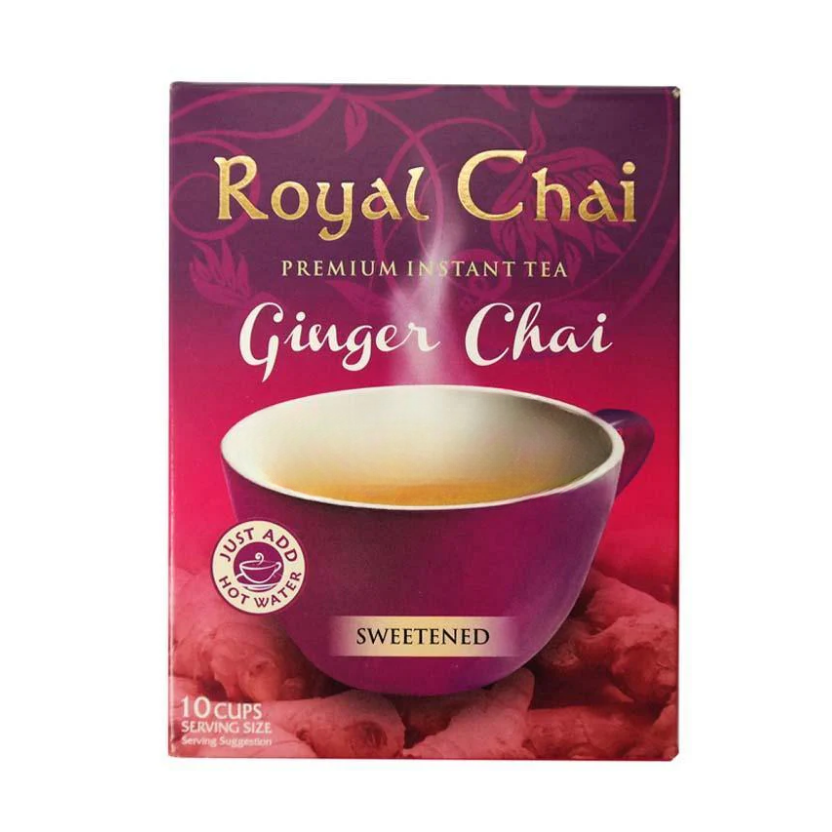 Royal Chai Ginger Tea 220g (Sweetened) – Sweet Heat Ginger Cup