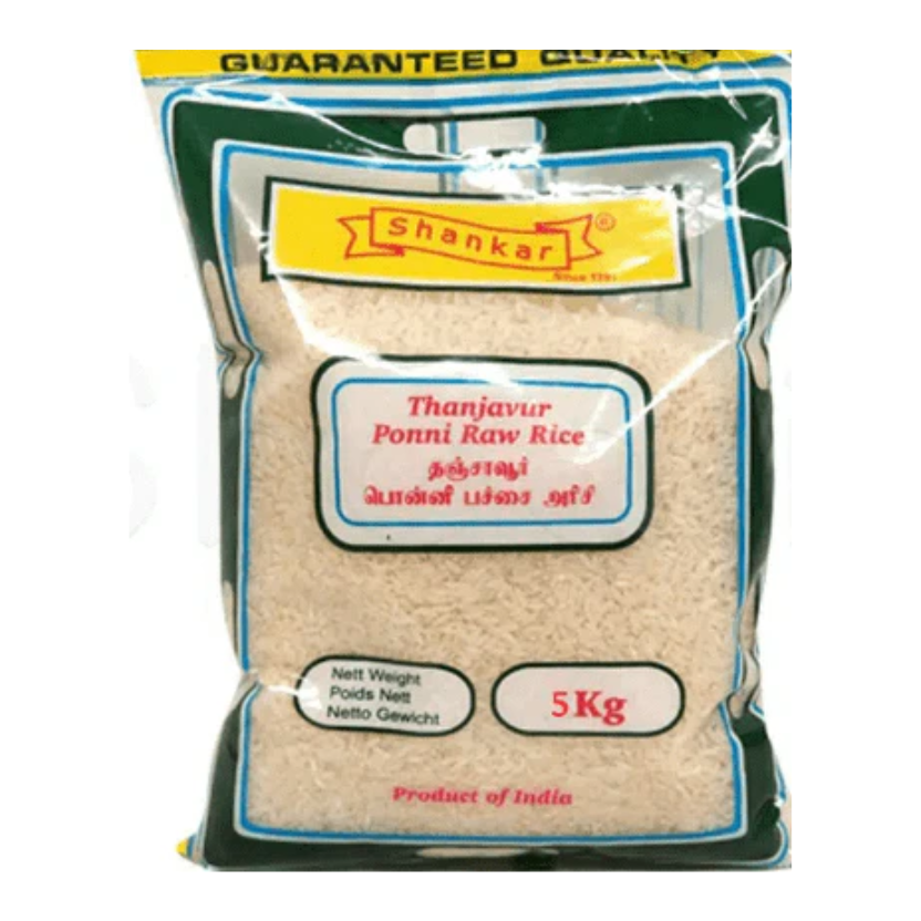 Shankar Ponni Raw Rice 5kg
