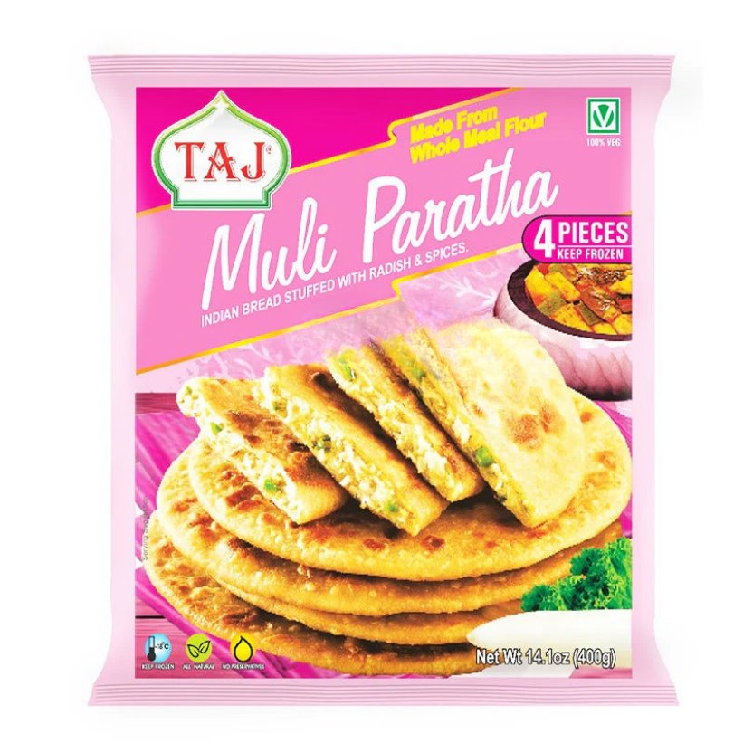 Taj Muli Paratha 400g - Radish Stuffed Flatbread