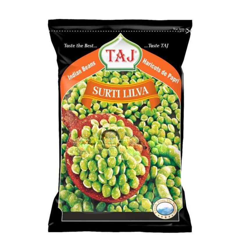 Taj Surti Lilva 300g - Tender Green Beans