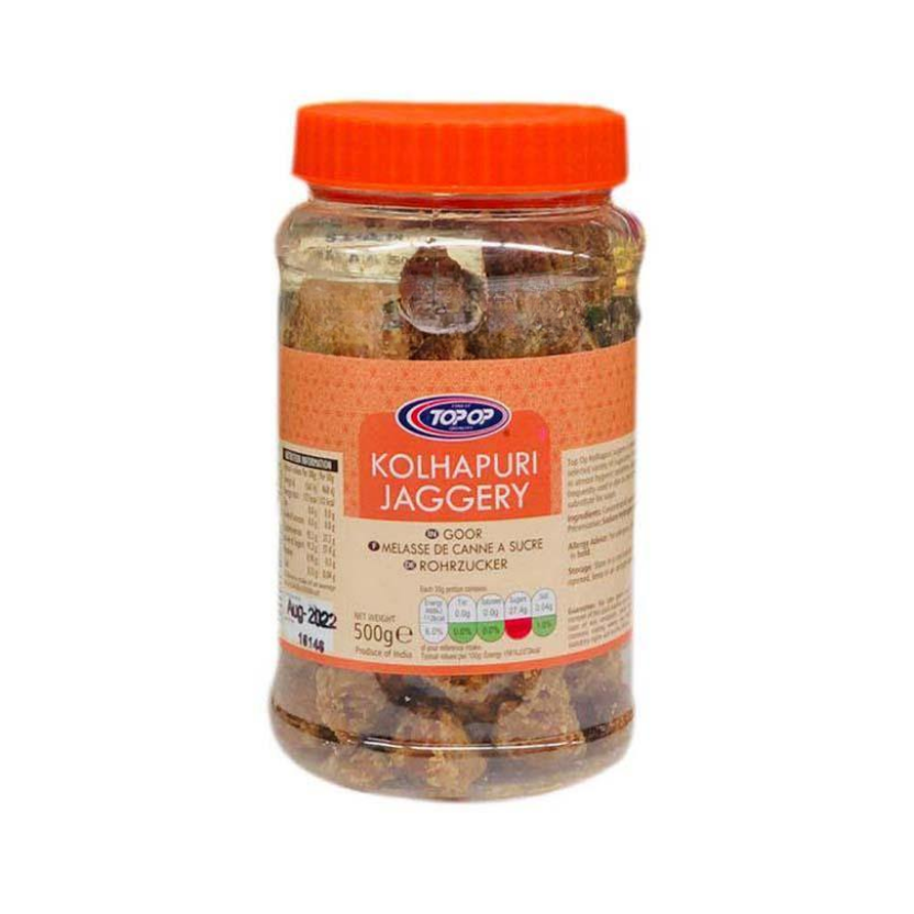 Top Op Kolhapuri Jaggery Jar 500g