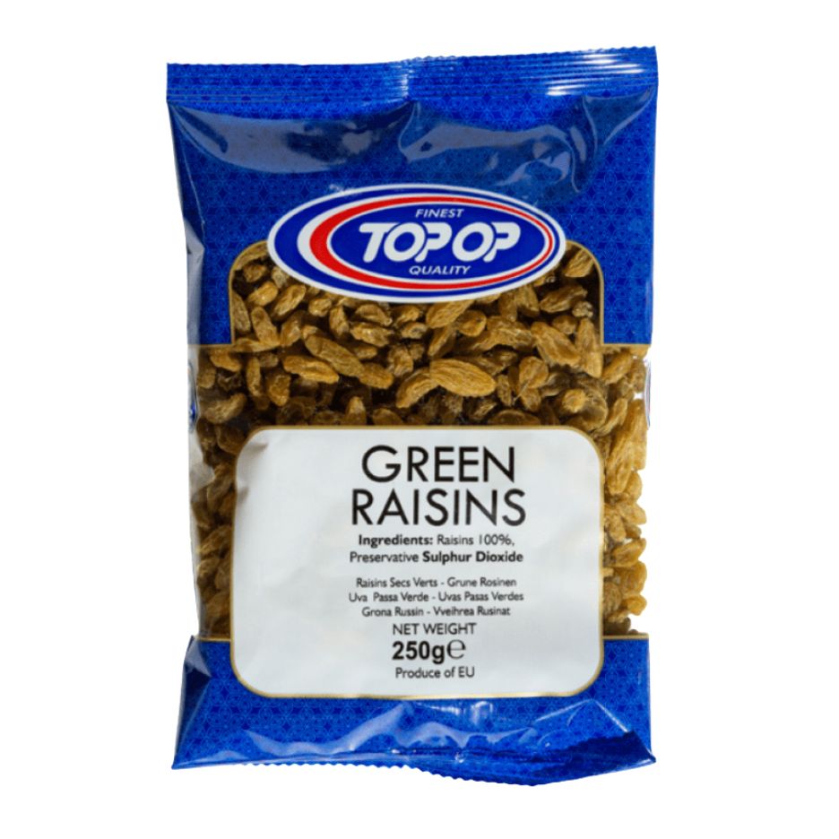 Topop Green Raisin 250g