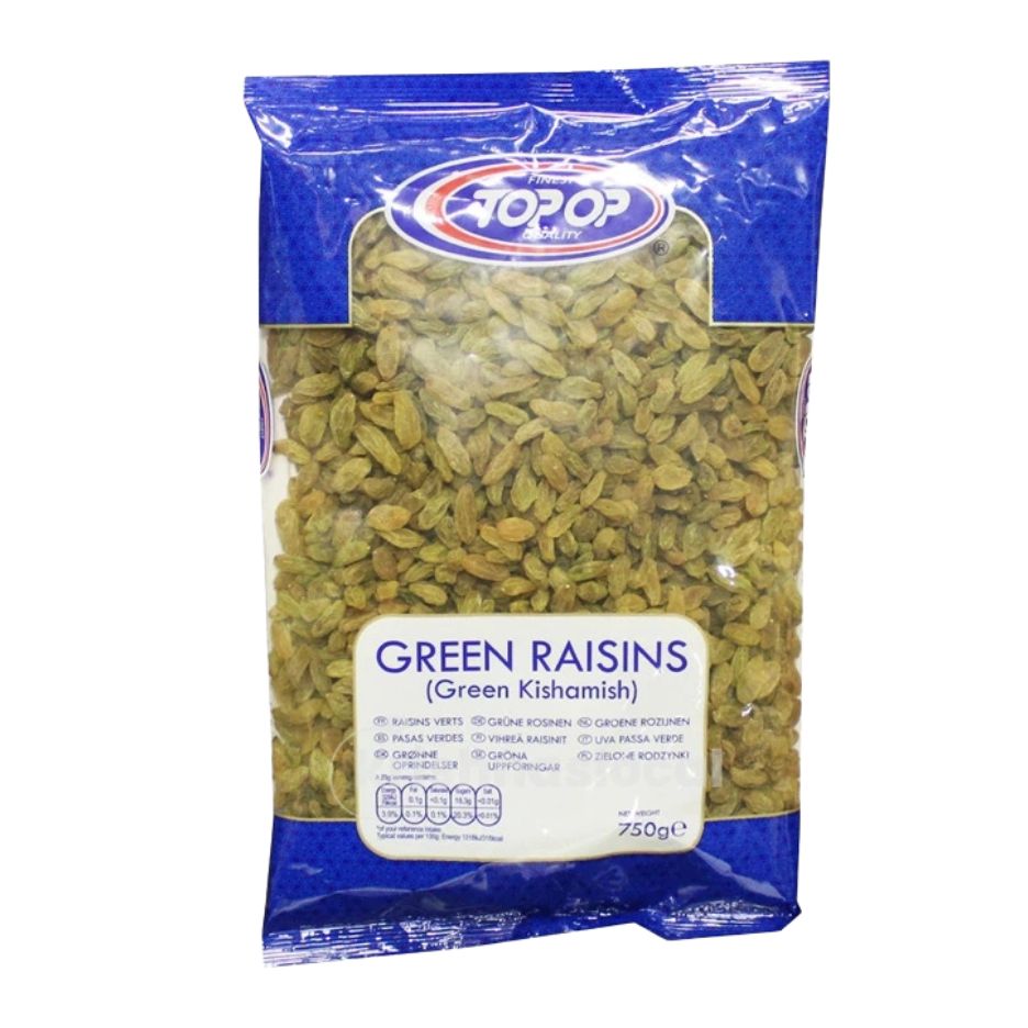 Topop Green Raisin 750g