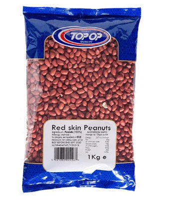 Topop Red Peanuts 1kg