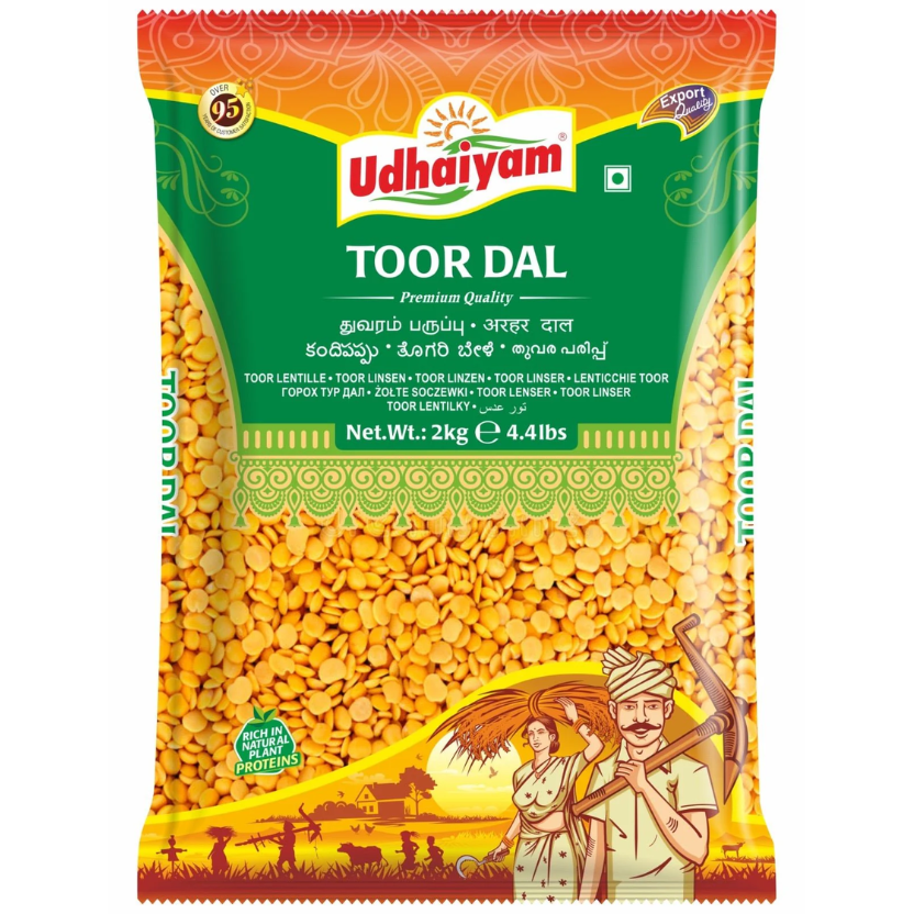 Udaya Toor Dall Plain 2kg