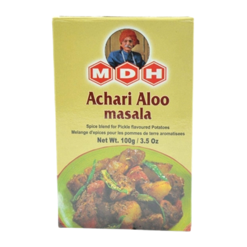 MDH Achari Aloo Masala 100g - Tangy Spiced Blend