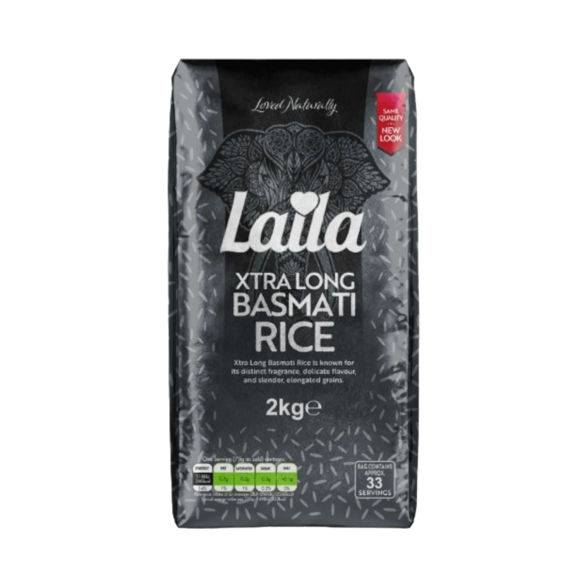 Laila Extra Long Basmati Rice 2kg