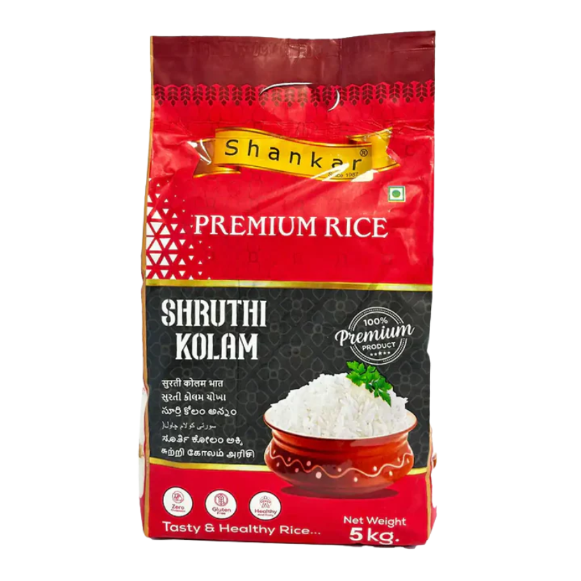 Shankar Shruthi Kolam Rice 5kg