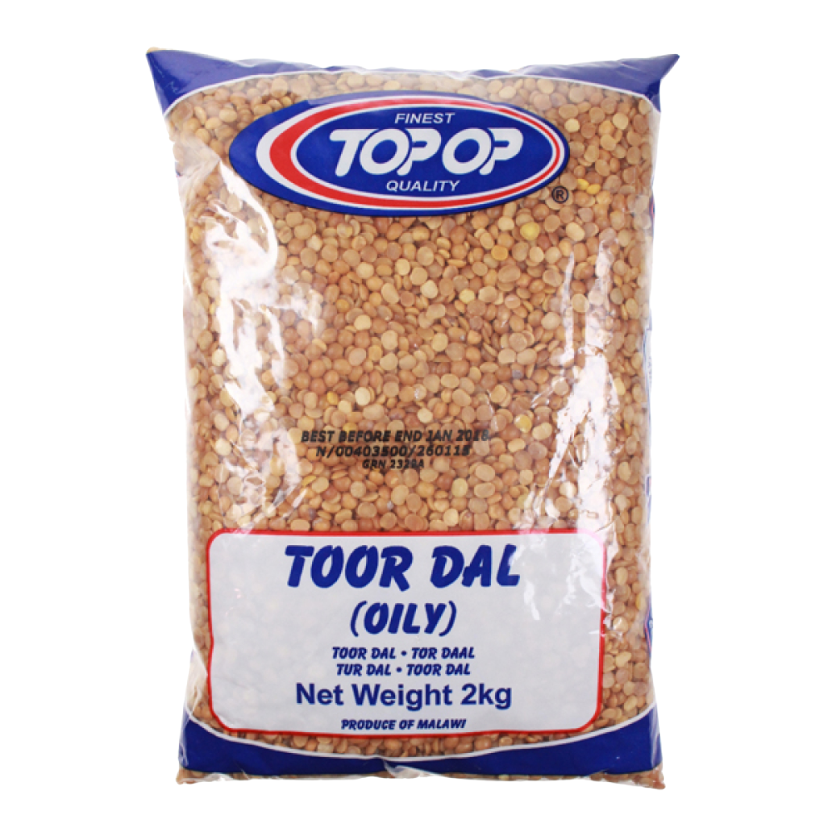 Topop Toor Dall Oily 2kg