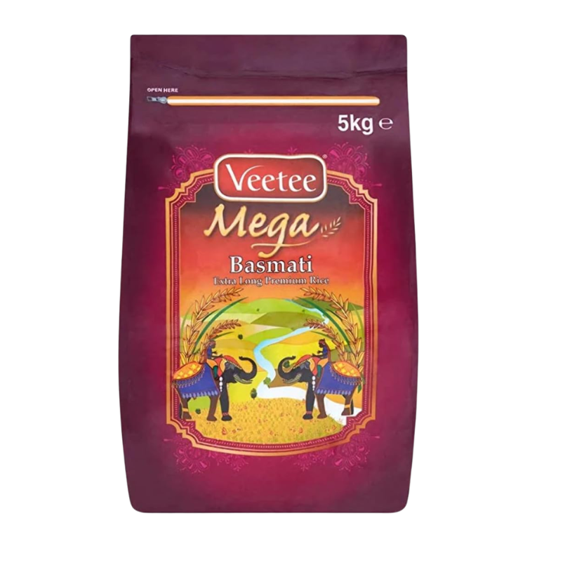 Veetee Mega Basmati Rice 5kg